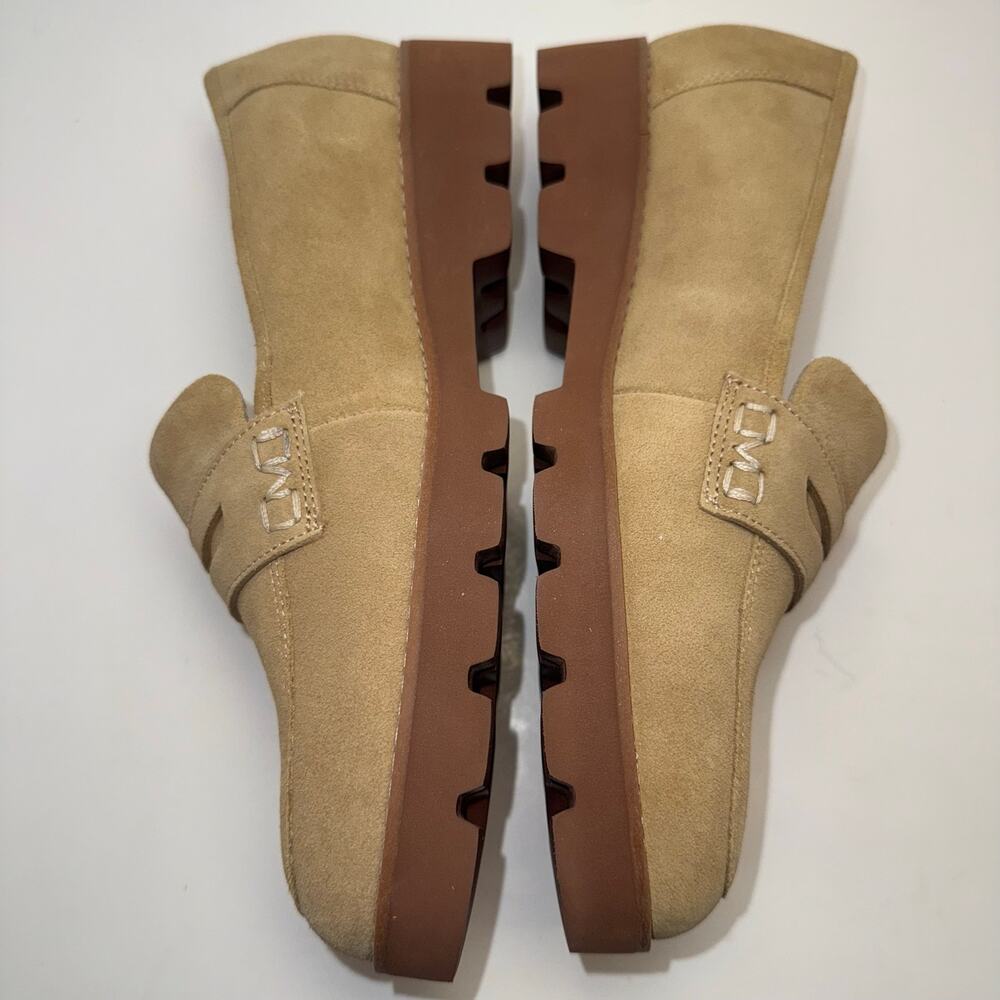 Vionic Cheryl II Sand Slip-On Suede Loafers, Women's Size 8 Wide - Picture 4 of 11